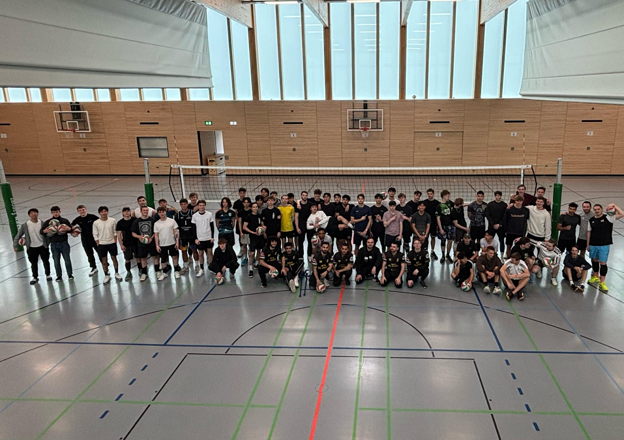Gruppenfoto aller Spieler – 1
