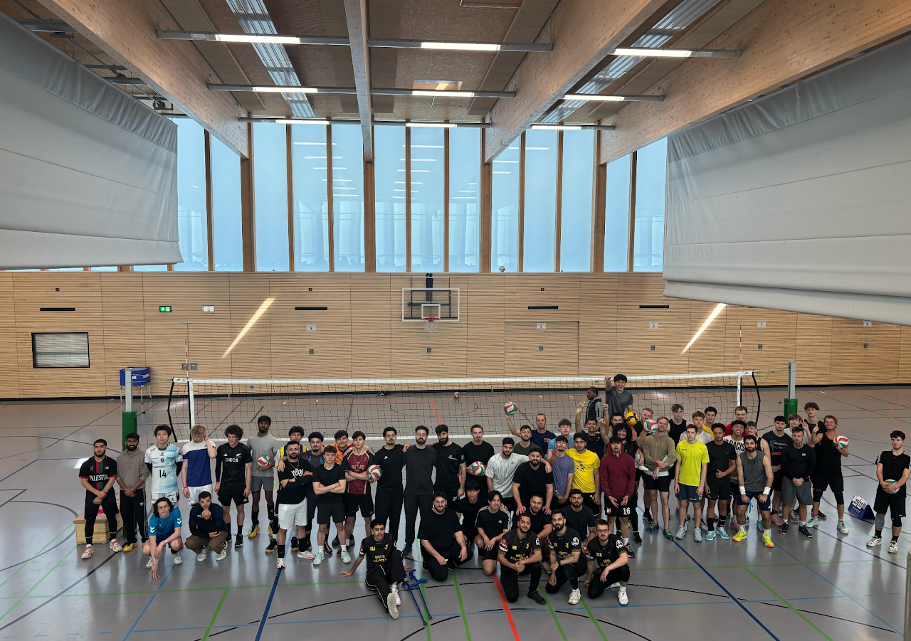 Gruppenfoto aller Spieler – 2