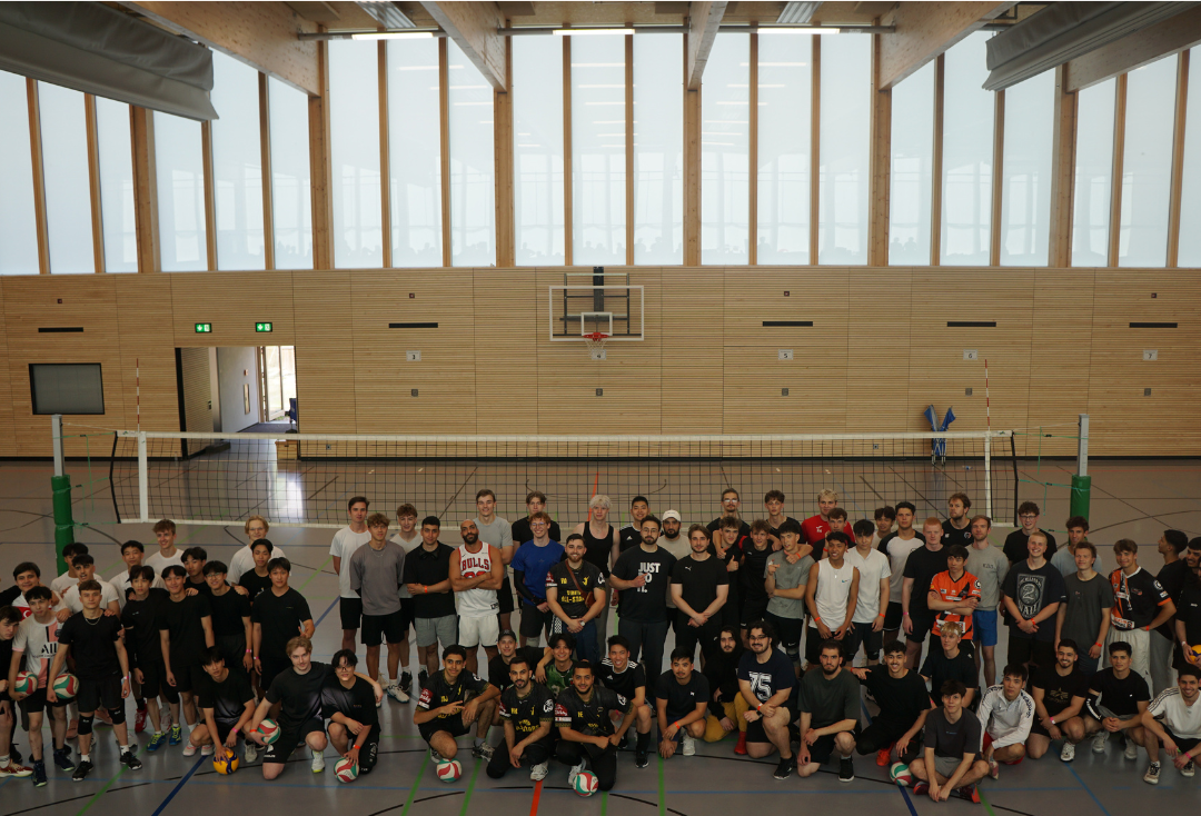 Gruppenfoto aller Spieler – 2